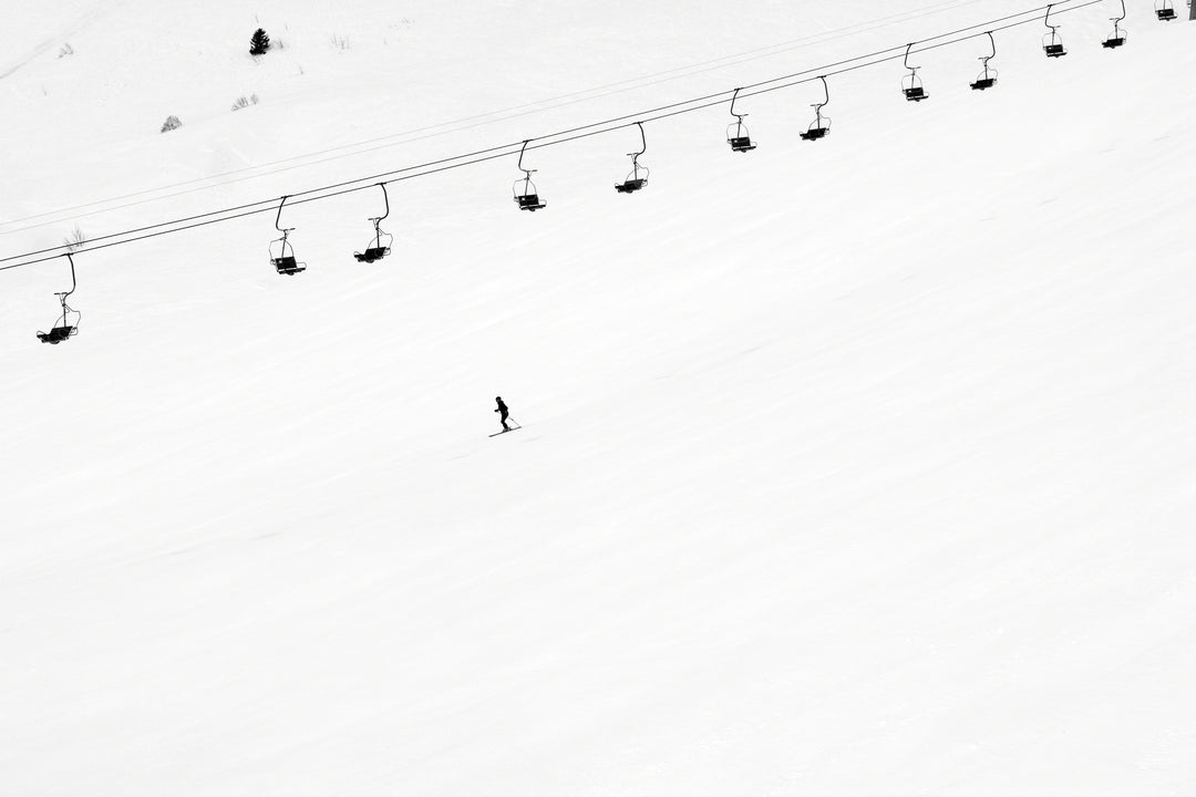 Lonely Skier, Lech