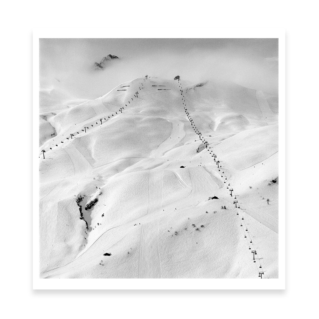 chairlift in Zurs Arlberg , mountain landscape by Tim hall